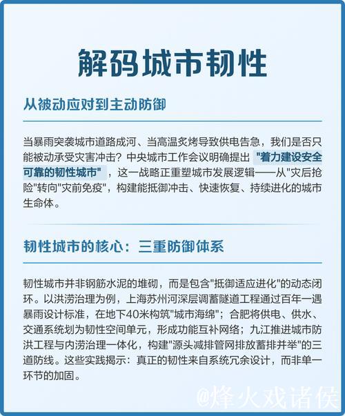 着力建设安全可靠的韧性城市 ——深入贯彻落实中央城市工作会议精神述评之七